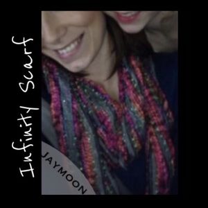 Multi color Infinity scarf new